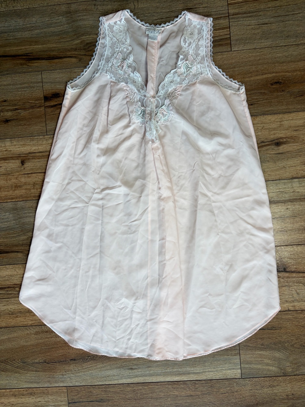Vintage Romantic fairycore whimsical Sara Beth croquette Night gown Slip Dress